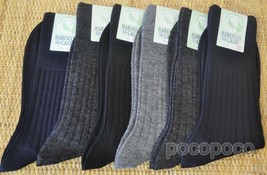 6 Pairs Of Socks Medical Short Men&#39;s IN Wool Barocco Leccese 014 - £15.20 GBP