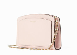 NEW Kate Spade Margaux East West Leather Convertible Crossbody Bag Tutu Pink NWT - £66.27 GBP