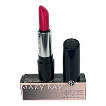 New In Box Mary Kay Gel Semi-Matte Lipstick Powerful Pink 089643 - £16.44 GBP