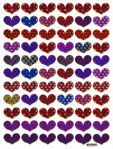 A059 Heart Love Kids Kindergarten Sticker Decal Size 13x10 cm / 5x4 inch... - $2.49