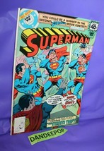 DC Superman Vol 41 No 332 February 1979 Whitman The Eternity Trap Comic Book  - £10.30 GBP