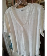 EUC white Retrology top. Size XLarge - £17.58 GBP