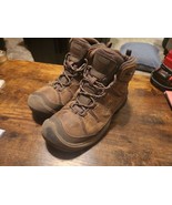 Keen 1026769 Circadia Mid WP Waterproof Hiking Boots for Men - Bison/Bri... - £61.36 GBP