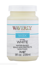 Waverly Inspirations 60728E Chalk Paint, Ultra Matte, White Wax, 8 Fl. Oz. - $14.95