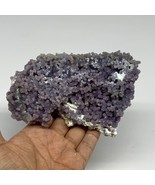1.23 lbs, 5.3&quot;x3.4&quot;x2.5&quot;, Rough Grape Agate Crystal Mineral Specimens,B3... - £174.07 GBP