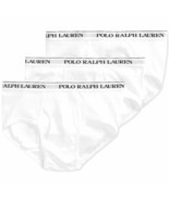 Polo Ralph Lauren Big Tall Classic Fit Cotton Midrise Briefs White NXB2P... - £27.93 GBP