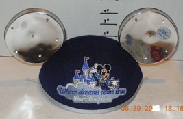 Disney World Exclusive Where Dreams Come True Light Up Mickey Ears Souvenir Hat - £28.68 GBP