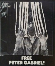 Peter Gabriel Scratch Vintage Music Magazine Ad 1978 Original New Wave Art Rock - £19.70 GBP