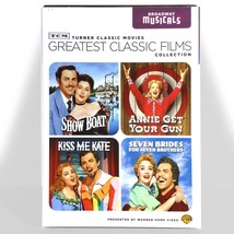 Annie Get Your Gun / Show Boat / Kiss Me Kate / Seven Brides (2-Disc DVD) w Slip - £17.08 GBP