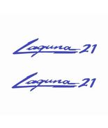 OEM Laguna 21 Boat Hull Graphic Vinyl Decals New 2PC Set Universal Oracle - $49.49