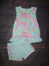 NEW Boutique Tropical Coral Reef Girls Tank Top &amp; Shorts Outfit - £10.68 GBP+