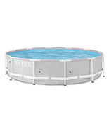 Intex 12 foot x 30 inch Prism Frame Round Above Ground Swimming Pool, (N... - £172.28 GBP