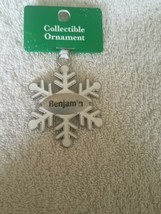 Collectible Ornament Benjamin some scratchs - $15.79