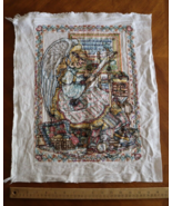 FINISHED Design Works Counted Cross Stitch Kit # 9952 Angel Of Cross Stitch - $707.15 MXN