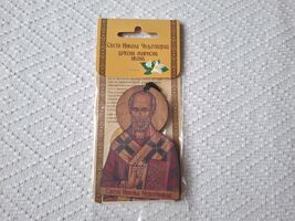 Serbian Christian Orthodox Wooden Fragrant Icon for Car Rearview Mirror ... - $16.99