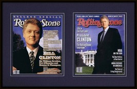 Bill Clinton 11x17 Framed Rolling Stone Cover Display - £54.11 GBP