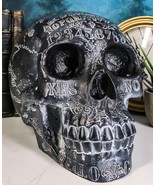 Ebros Black Astrology Paranormal Ouija Spirit Skull Statue 8.5&quot;L Superna... - $48.88 CAD