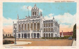 Havana Habano Cuba~Palacio PRESIDENCIAL-PRESIDENT&#39;S House~C Jordi 1920s Postcard - £3.00 GBP