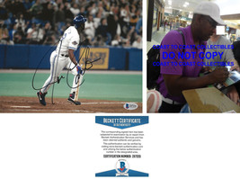 Joe Carter Toronto Blue Jays signed baseball 8x10 photo Beckett COA proof auto - £78.94 GBP