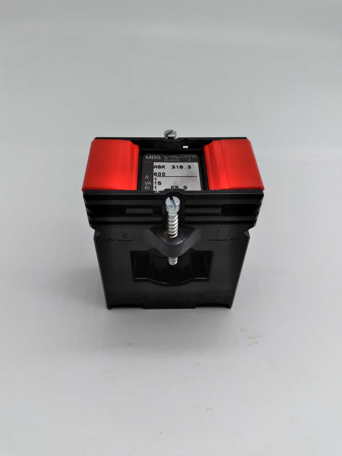 MBS ASK 318.3 Current Transformer Ratio 600V 15VA  - $20.75