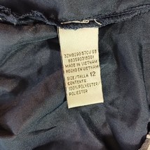 Harve Benard RN#120727 Women's Black & White Zipper Pull-On Skirt Size 12 image 5