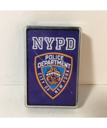 NYPD Playing Cards New York Police Complete In Plastic Case From 2001 - £10.10 GBP