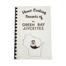 Green Bay Jaycettes Auxiliary Cookbook VTG Wisconsin Jacees Recipes Desserts - £14.01 GBP