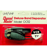 Channel Master - Deluxe Band Separator - Model 0012 - UHF/VHF - NIB