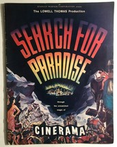 CINERAMA Search for Paradise (1957) 24-page oversized souvenir magazine - €12,79 EUR