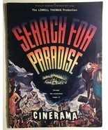 CINERAMA Search for Paradise (1957) 24-page oversized souvenir magazine - $20.34 CAD