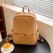 New Fashion Women&#39;s Backpack Soft Leather Backpa for School Teenagers Girls Larg - £137.28 GBP