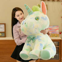 Hot 1pc Embraceab Rainbow Unicorn Plush Toy Stuffed Animal Colorful Horse Pillow - £5.33 GBP+