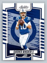 Gardner Minshew II #7 2023 Panini Absolute Indianapolis Colts Retail - $1.99