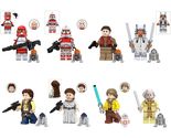 8Pcs Star Wars Ahsoka Minifigures Master Jedi Han Solo Leia Luke Mini Bl... - £15.95 GBP