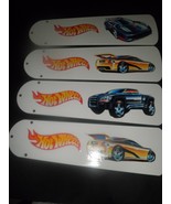 CUSTOM ~ HOT WHEELS CEILING FAN HOT ROD CARS &amp; TRUCKS ~ PERFECT FOR BOYS... - $164.37 CAD
