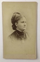 Gilbert &amp; Bacon Photographers Philadelphia Pennsylvania Lovely Lady Antique CDV - £11.59 GBP