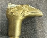 Vintage Brass eagle Head Cane Handle for Walking Stick - $14.85