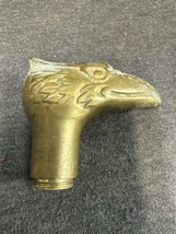 Vintage Brass eagle Head Cane Handle for Walking Stick - £11.66 GBP