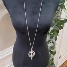 Womens Fashion Gold Round Drop Pendant Teardrop Necklace Jewellery - £21.58 GBP