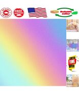 Iridescent Frosted Window Film - Renter-Friendly Static Cling, 17.5 x 78... - $18.59 CAD