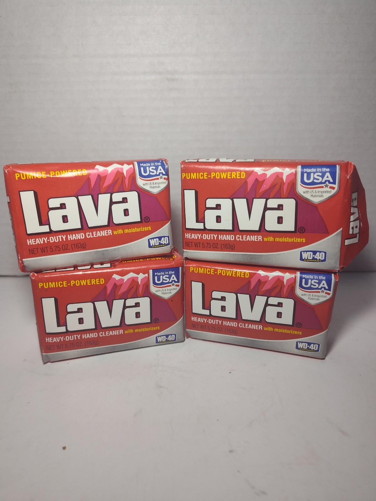 4 Bars of Lava Heavy-Duty Hand Cleaner Bar Soap, 5.75 oz - NEW - $18.80