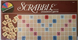 Scrabble Crossword Board Game 1983 Selchow &amp; Righter No. 17 USA New - £35.00 GBP