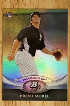 2011 Bowman Baseball Platinum Brent Morel #29 Chicago White Sox Refractor - £1.54 GBP