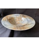 Arabia, Finland. Art Deco bowl in glazed faience. Beautiful marbled glaze. - £180.48 GBP