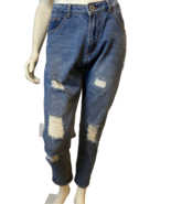 Wish List Jeans Melissa Denim Women&#39;s Distressed Size L New with Tags - $446.87 MXN