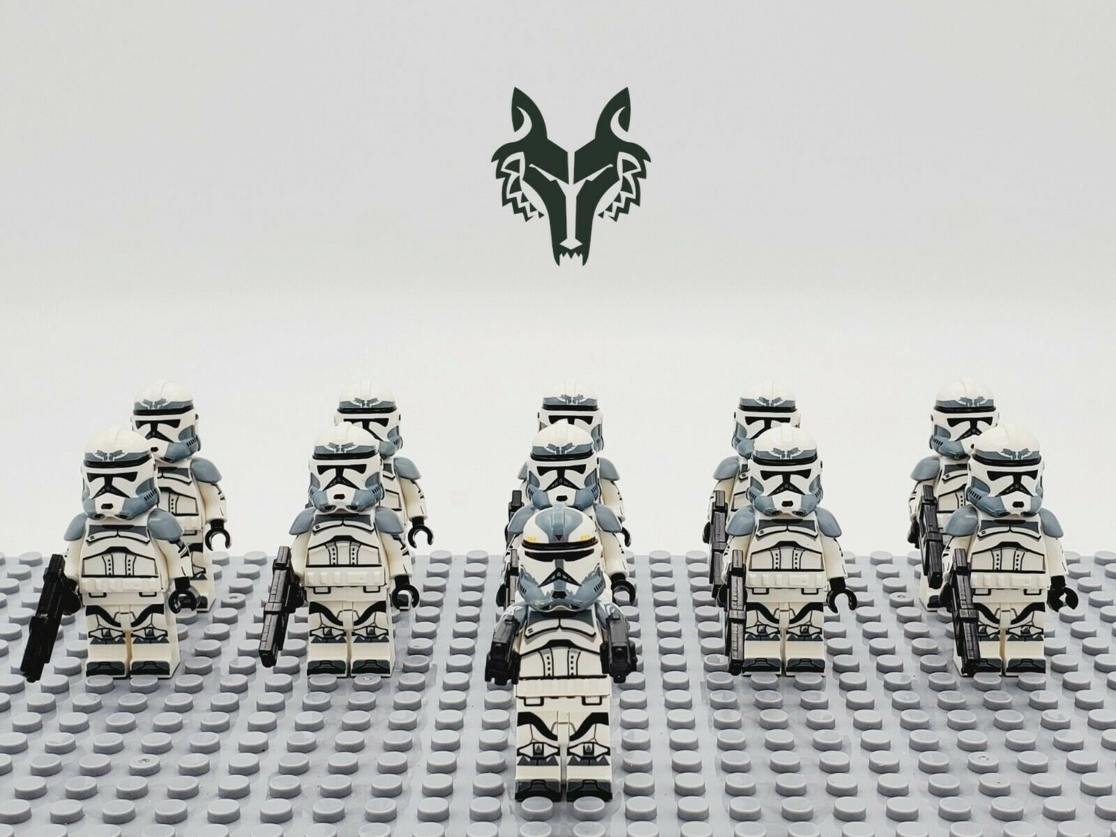 Star Wars 104th Battalion Wolfpack&Commander Wolffe 11 Minifigure Building Block