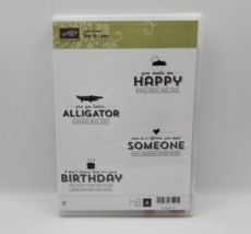 Stampin Up! Sale-A-Bration See Ya Later Rubber Stamp Set - Complete - 133536 - £7.71 GBP