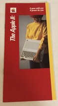 1984 Apple IIc Computer Vintage Brochure Pamphlet Ad  BR15 - £26.75 GBP