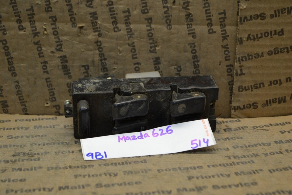 92-97 Mazda 626 Switch Window Regulator Front Left GD8K66350 Door 514-9B1 - $24.49