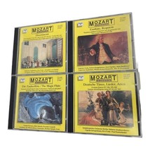 Set Of 4 Mozart CDs Divertimenti Exultante Requiem The Magic Flute Lieder Arien - £8.82 GBP